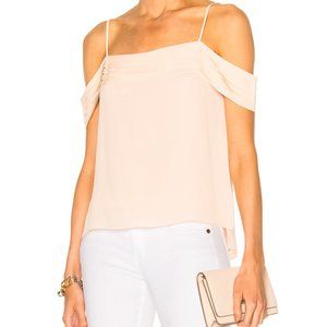 T by Alexander Wang Silk Off Shoulder Blouse